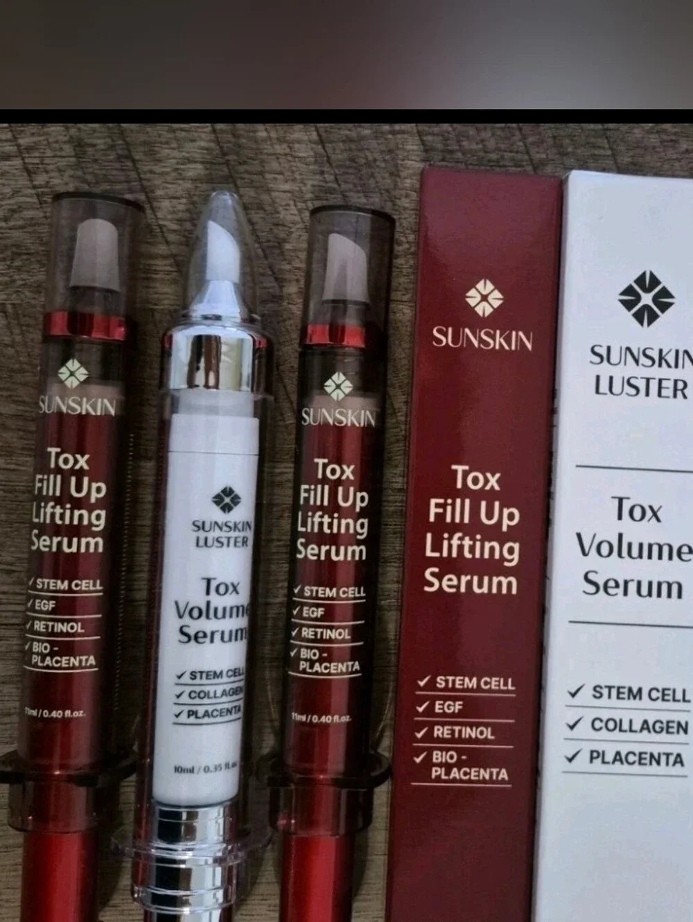 Sunskin Luster Tox Volume Serum 10 Ml.